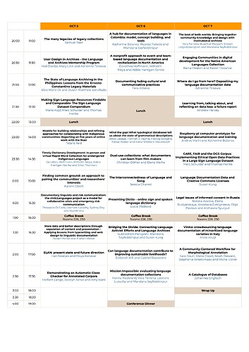 Schedule page 2